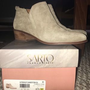 Franco Sarto Paivley Booties, Sand